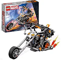 Конструктор LEGO Marvel 76245, Призрачный гонщик мех и мотоцикл