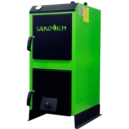 Твердотопливный котел Sakovich STANDART New 12 кВт (5 мм) - фото 1 - id-p216543612