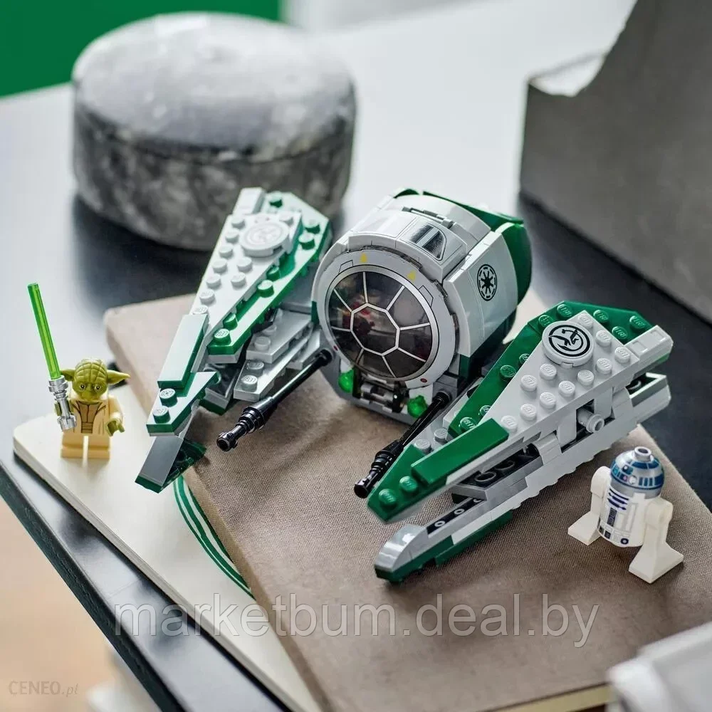 Конструктор LEGO Star Wars 75360, Звездный истребитель джедая Йоды - фото 9 - id-p216543895