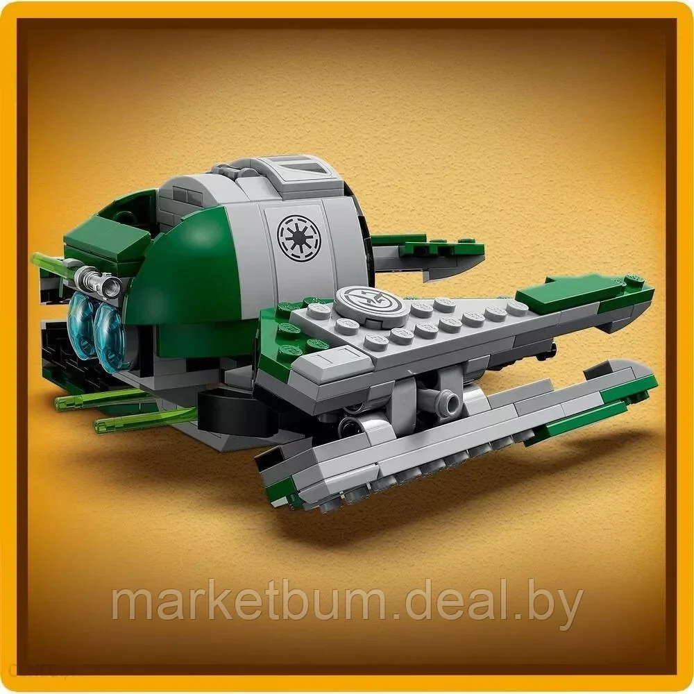 Конструктор LEGO Star Wars 75360, Звездный истребитель джедая Йоды - фото 6 - id-p216543895