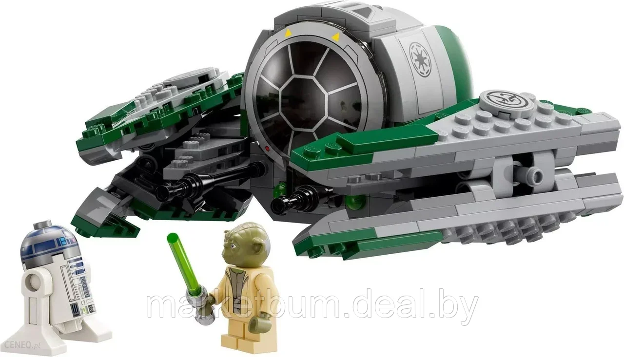 Конструктор LEGO Star Wars 75360, Звездный истребитель джедая Йоды - фото 4 - id-p216543895