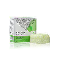 Натуральный твердый шампунь Sharme Hair Lemongrass с ароматом лемонграсса для тусклых волос, 50 г.