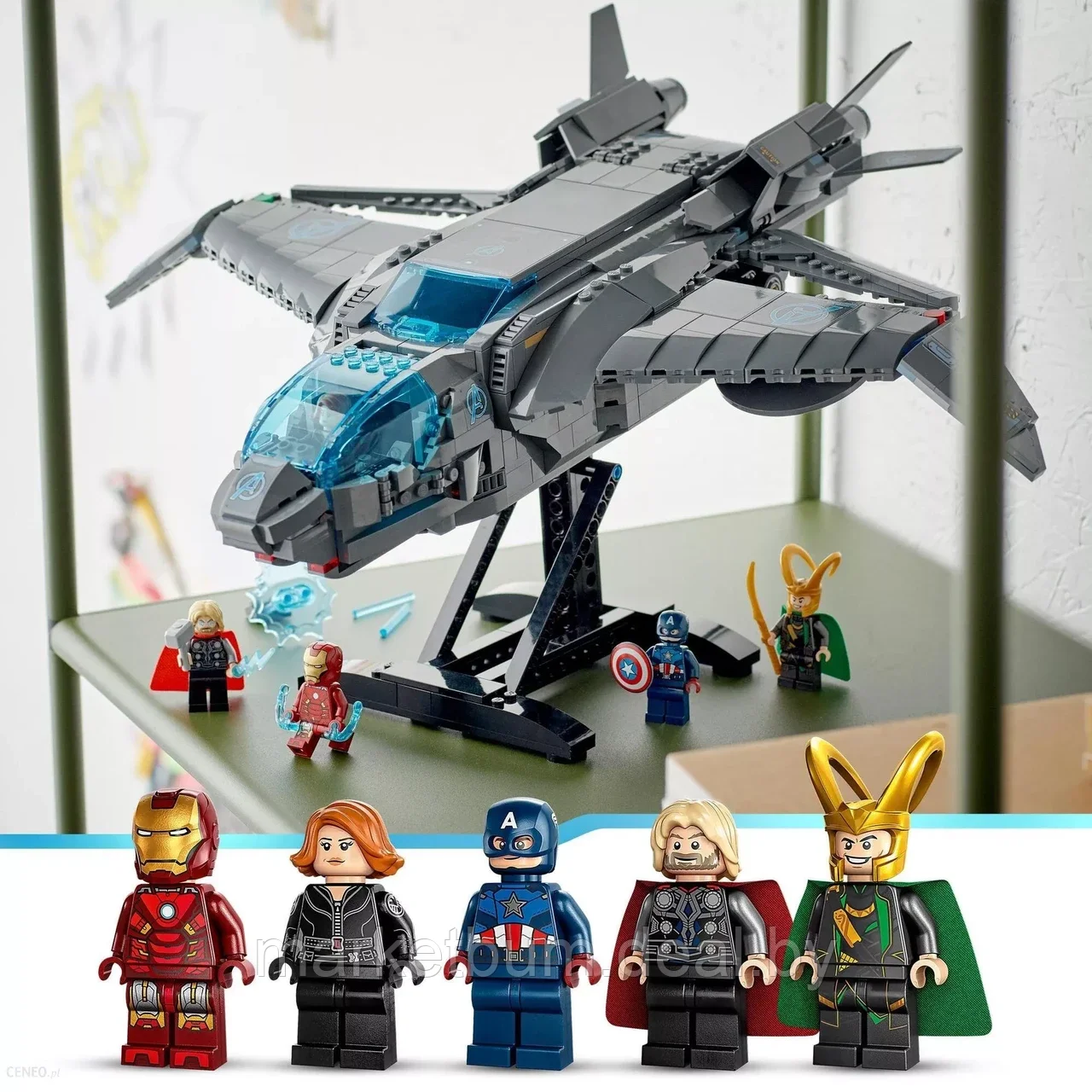 Конструктор LEGO Marvel 76248, Мстители Квинджет - фото 6 - id-p216544971