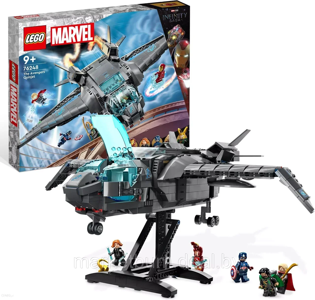 Конструктор LEGO Marvel 76248, Мстители Квинджет - фото 1 - id-p216544971