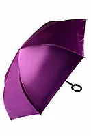 УМНЫЙ ЗОНТ Umbrellas Dolphin / ЗОНТ НАОБОРОТ АНТИЗОНТ (Фиолетовый)
