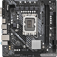 MB ASRock H610M-HVS Soc-1700 (H610) PCI-E 4.0x16 PCI-E 3.0x1 2xDDR4 3200MHz VGA+HDMI mATX RTL