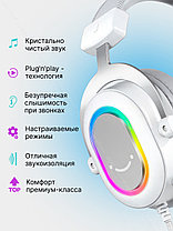 Игровые наушники Fifine H6 Gaming Headsets (белые), фото 2