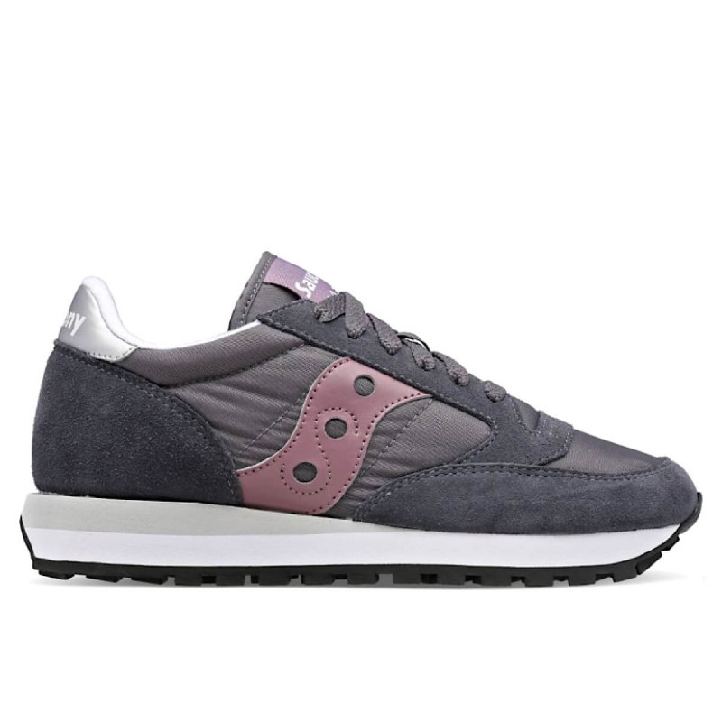 Кроссовки женские Saucony JAZZ ORIGINAL серый/фиолетовый S1044661 - фото 1 - id-p216219689