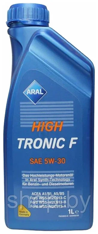 Моторное масло Aral HighTronic F 5W-30 1L - фото 1 - id-p216561861