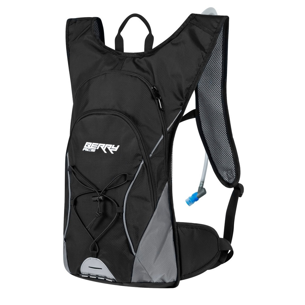 Рюкзак с гидропаком Force Berry Ace Plus 12L+2L, black/grey - фото 1 - id-p216562329