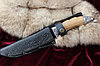 Охотничий нож Голова Зверя (Медведь), деревянная ручка, фото 6