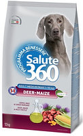 Pet 360 Salute Adult Medium/Maxi (оленина,кукуруза), 3 кг