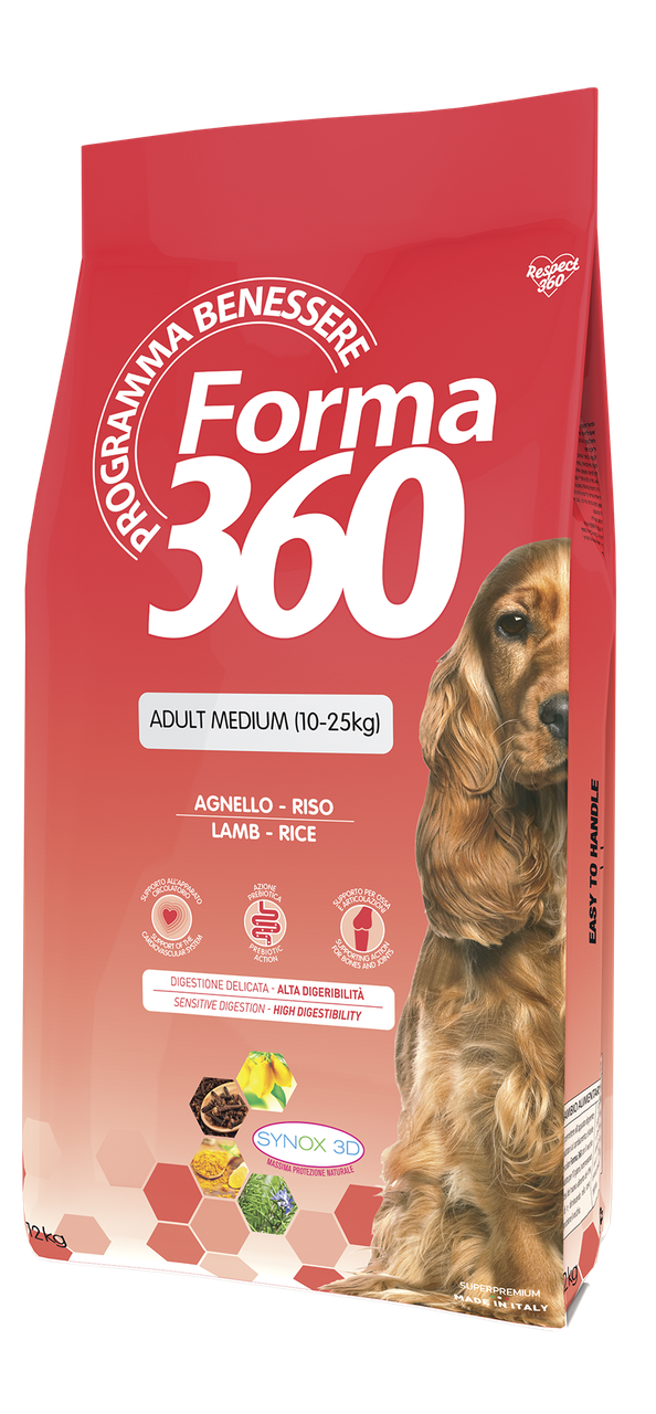 Pet360 FORMA для собак средних пород (ягненок), 12кг - фото 1 - id-p216563624