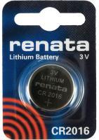 Батарейка Renata CR2016 Lithium - фото 1 - id-p216563743