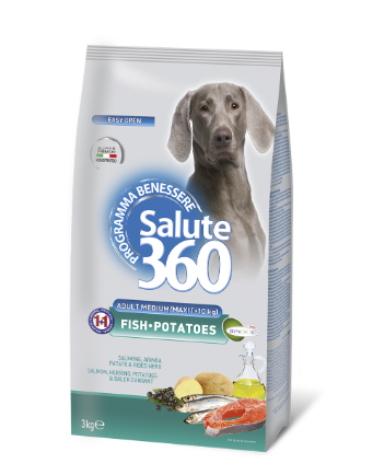 Pet 360 Salute Puppy Medium/Maxi (рыба,картофель), 3 кг - фото 1 - id-p216563654