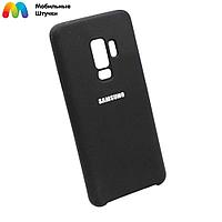 Чехол бампер Silicone Cover для Samsung Galaxy S9 Plus (черный)