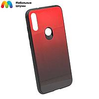 Чехол бампер Color Glass для Xiaomi Mi Play (красный)