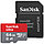 Карта памяти SanDisk Ultra microSDXC Class 10 UHS Class 1 A1 100MB/s 64GB + SD adapter, фото 2