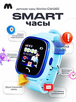 Часы телефон Smart Baby Watch Wonlex GW400S (голубой)