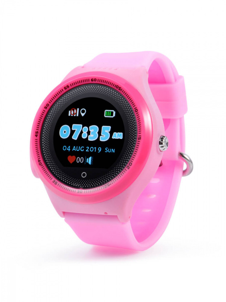 Часы телефон Smart Baby Watch Wonlex KT06 (розовый) - фото 1 - id-p216564172