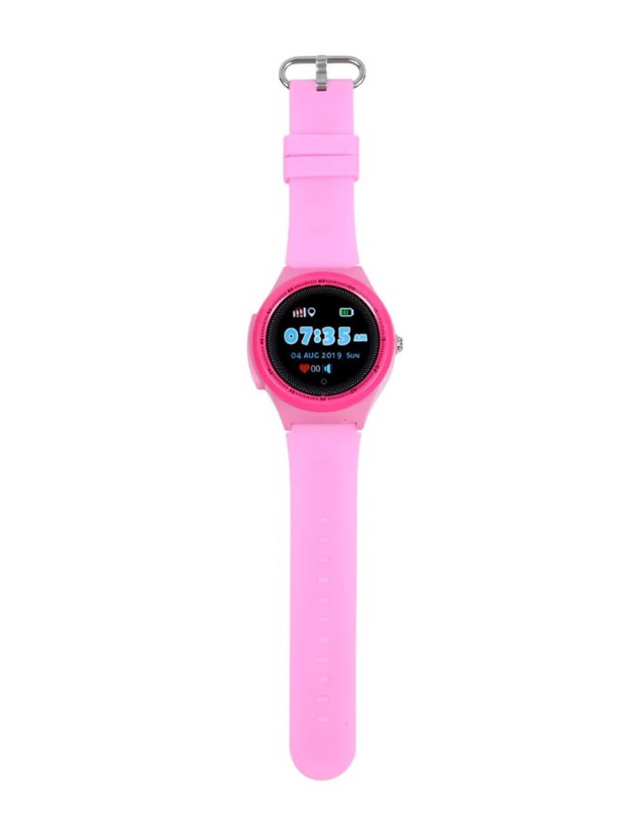 Часы телефон Smart Baby Watch Wonlex KT06 (розовый) - фото 5 - id-p216564172