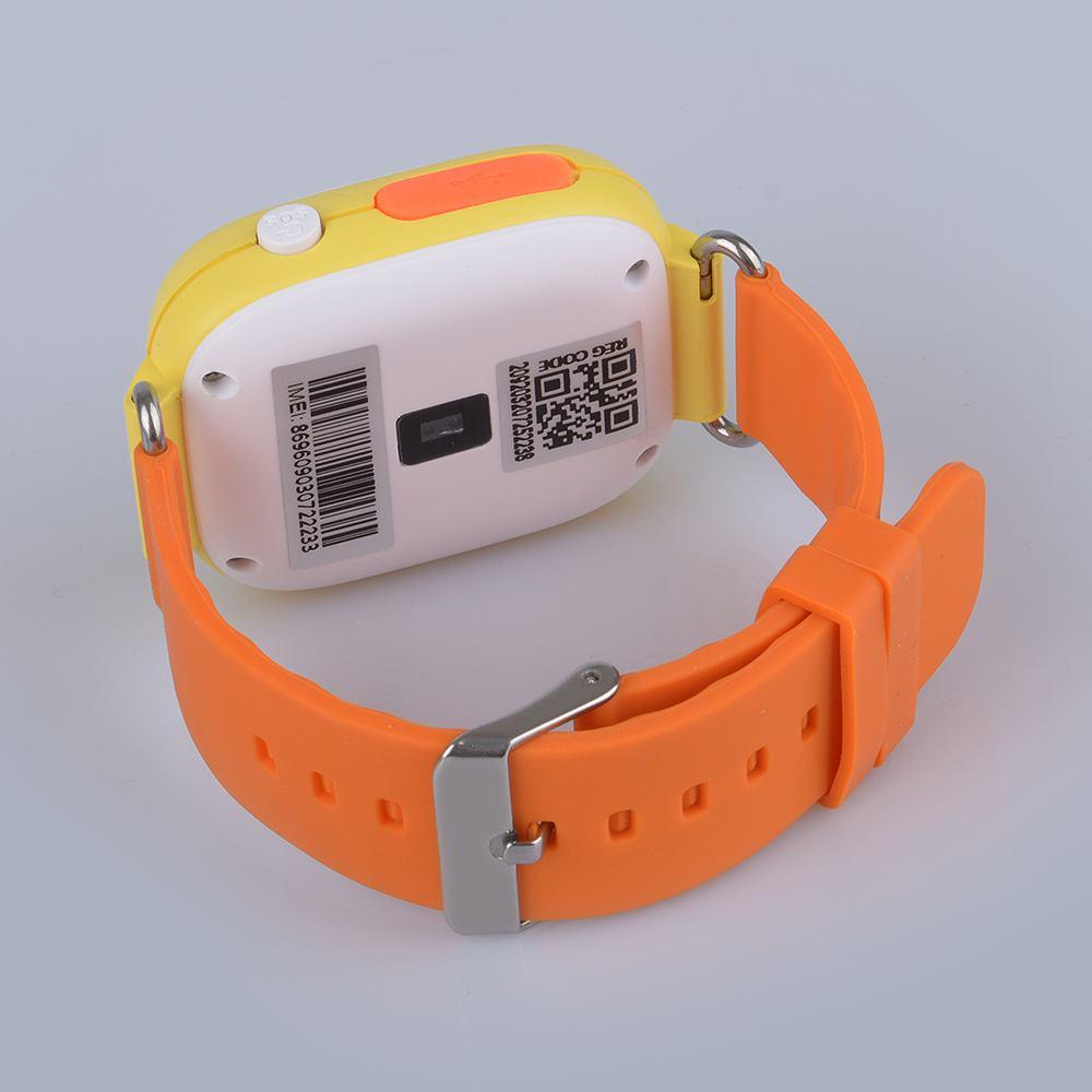 Часы телефон Smart Baby Watch Wonlex Q80 (оранжевый) - фото 2 - id-p216564175