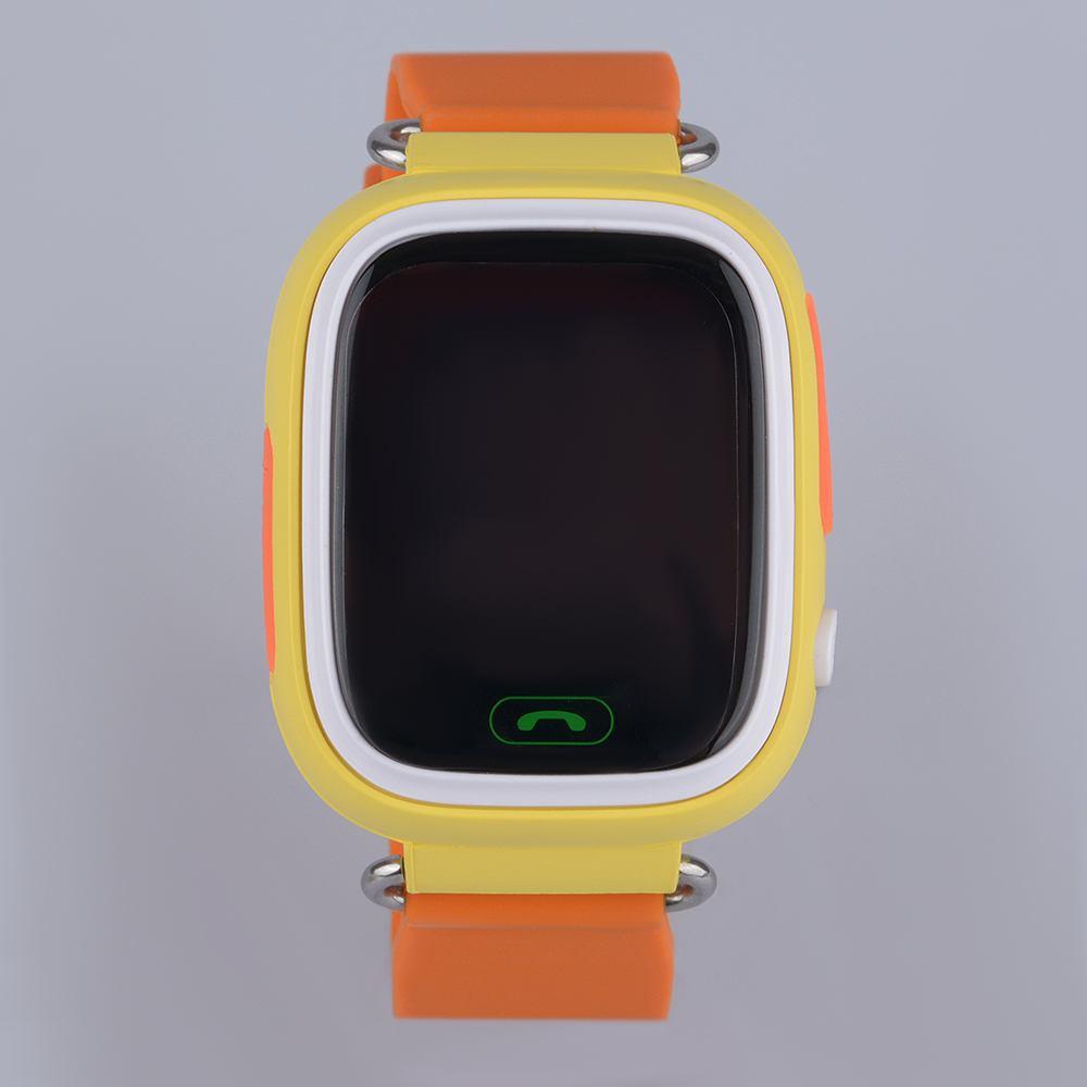 Часы телефон Smart Baby Watch Wonlex Q80 (оранжевый) - фото 4 - id-p216564175