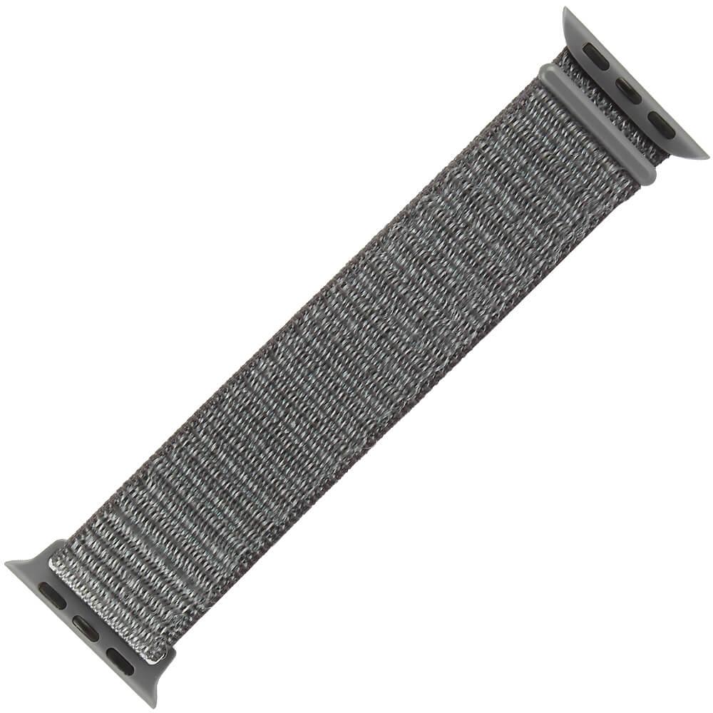Нейлоновый ремешок для Apple Watch 38-40-41 мм (серый) - фото 2 - id-p216564192