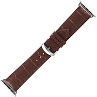 Кожаный ремешок Konaforen для Apple Watch 38-40-41 мм (коричневый)