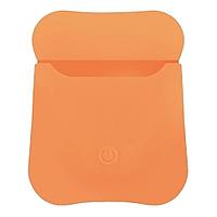 Чехол Silicone Case для наушников AirPods (Tangerine/66)