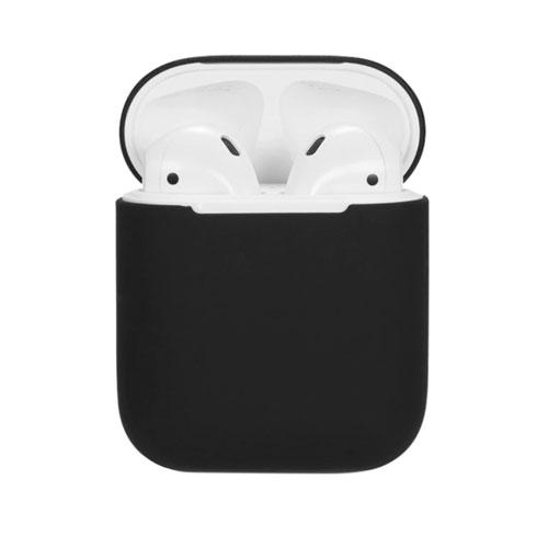 Чехол Silicone Case для наушников AirPods (Black/18) - фото 1 - id-p216564441