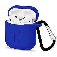 Чехол Protect для наушников AirPods с рисунком (Royal Blue/3)