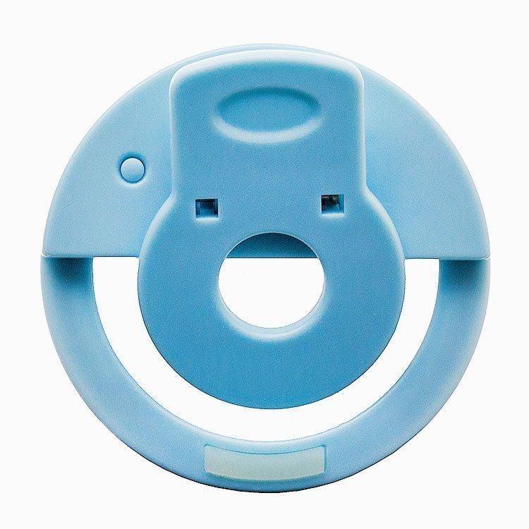 Кольцевая лампа Selfie Ring Light RK-34 (синий) - фото 3 - id-p216564667