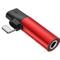 Адаптер Baseus CALL43 S1 3.5 мм (красный)