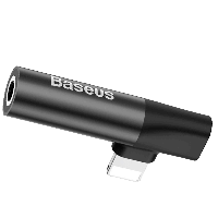 Адаптер Baseus CALL43 S1 3.5 мм (черный)