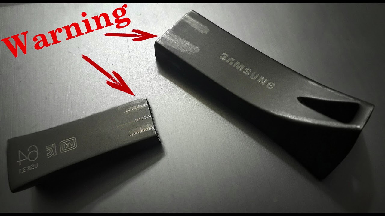 Флешка Samsung BAR Plus 64GB (серый титан) - фото 10 - id-p216564704
