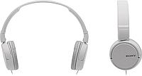 Наушники с микрофоном SONY MDR-ZX110AP White (шнур 1.2м)