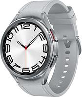 Смарт-часы Samsung Galaxy Watch6 Classic 47мм 1.5" AMOLED корп.серебристый рем.серебристый (SM-R960NZSACIS)