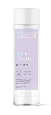 Тоник для лица Bielenda Good Skin Acid Peel Микро-отшелушивающий корректирующий и нормализующий, 200 мл - фото 1 - id-p216570476