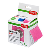 Кинезио тейп Bradex розовый, 5 м х 5 см,