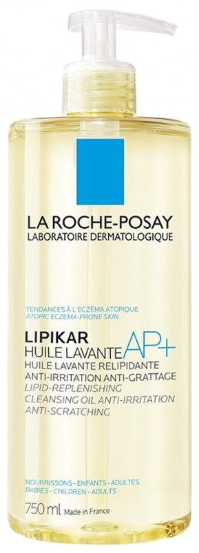 Масло очищающее La Roche-Posay Ля Рош Lipikar Huile Lavante AP+ против раздражений для ванны и душа, 750 мл - фото 1 - id-p216570543