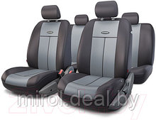 Комплект чехлов для сидений Autoprofi TT-902P BK/D.GY