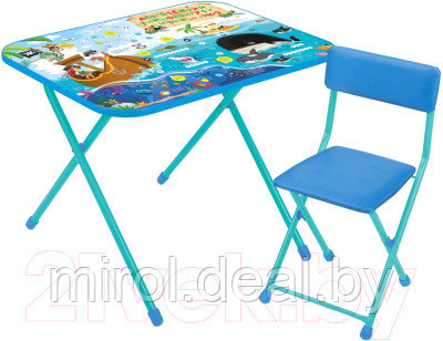 Комплект мебели с детским столом Ника NK-75A/2 Пираты - фото 1 - id-p216578443