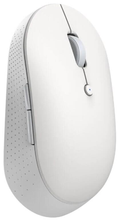 Мышь беспроводная Xiaomi Mi Dual Mode Wireless Mouse Silent Edition (белый) - фото 2 - id-p216581675