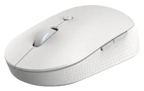 Мышь беспроводная Xiaomi Mi Dual Mode Wireless Mouse Silent Edition (белый) - фото 4 - id-p216581675