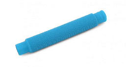 Игрушка антистресс трубка Pop Tubes (голубой)