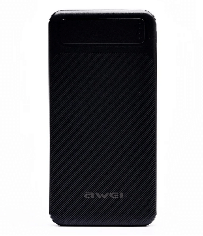 Портативный аккумулятор Awei P5K 10000 mAh (черный) - фото 1 - id-p216581726