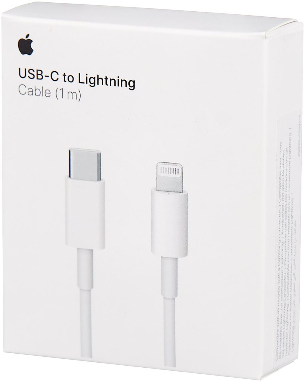 Кабель Apple USB Type-C - Lightning (MQGJ2ZE/A) 1 м - фото 3 - id-p216580797