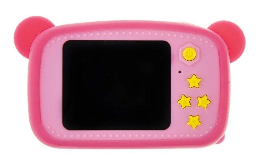 Детский фотоаппарат Smart Kids Camera мишка (розовый) - фото 2 - id-p216580814