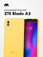 Силиконовый чехол для ZTE Blade A3 (2020) (желтый)